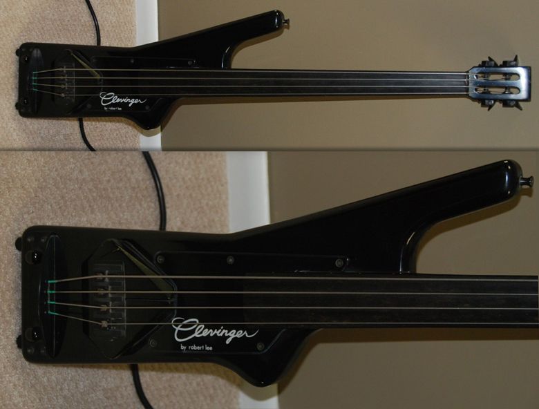Guitar Blog Clevinger by Robert Lee fretless electric bass